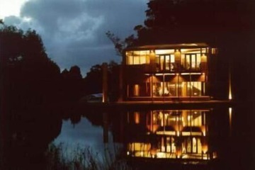 Front of property - evening/night