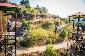 Ziplining
