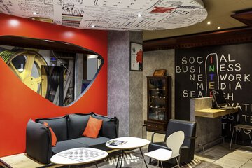 Lobby sitting area