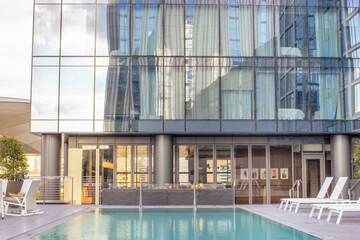 Rooftop pool