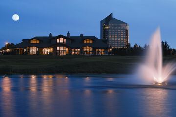 Front of property - evening/night