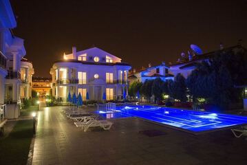 Front of property - evening/night