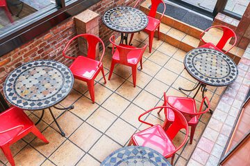 Breakfast area