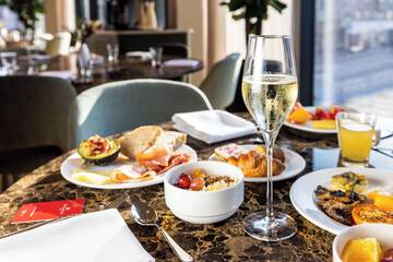 Breakfast area