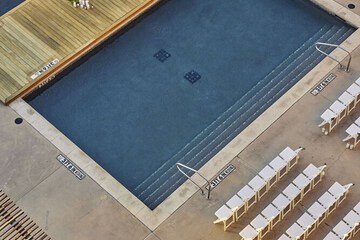 Outdoor wedding area