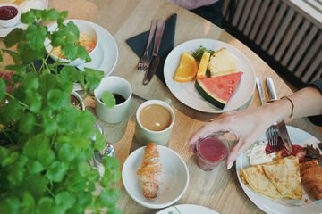 Breakfast area