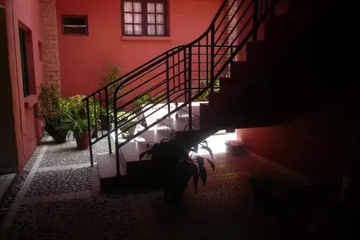 outside