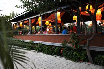 Poolside bar