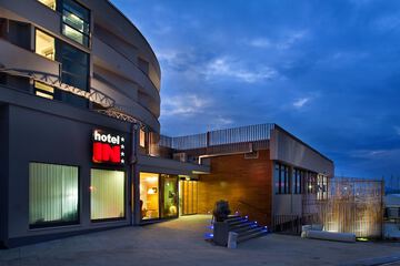 Front of property - evening/night