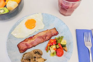 Breakfast buffet