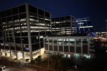 Front of property - evening/night