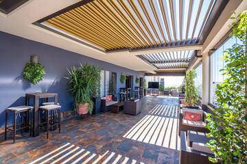 Rooftop terrace