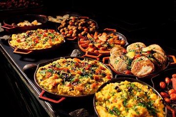 Breakfast buffet
