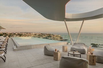 Poolside bar