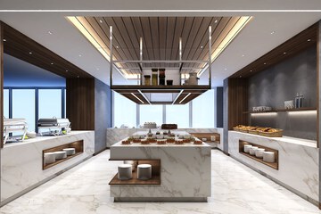 Breakfast area