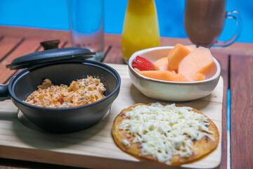 Breakfast area