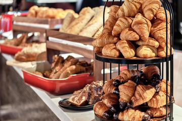 Breakfast area