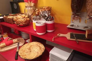 Breakfast buffet