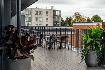 Rooftop terrace
