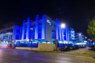 Front of property - evening/night