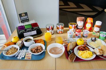 Breakfast buffet