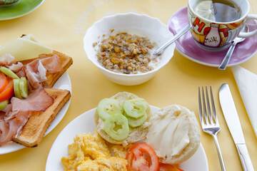 Breakfast meal