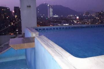 Rooftop pool