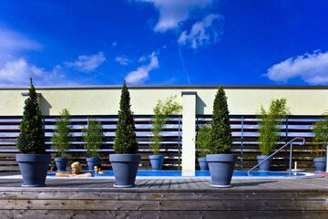 Rooftop pool