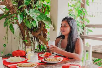 Breakfast area