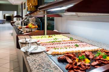 Breakfast buffet