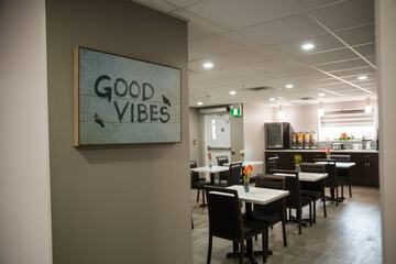 Breakfast area
