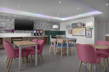 Breakfast area