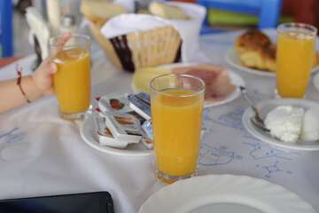 Breakfast area