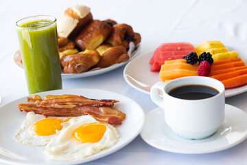 Breakfast area