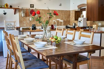 Breakfast area
