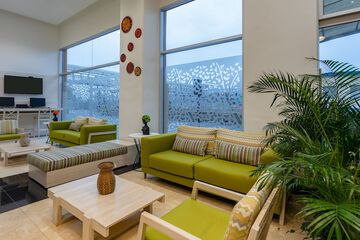 Lobby sitting area