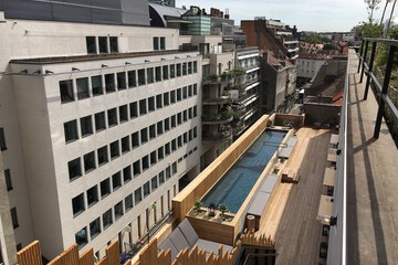 Rooftop pool