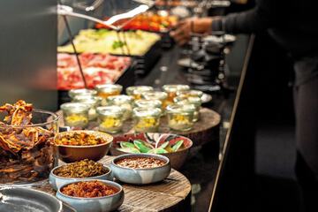 Breakfast buffet
