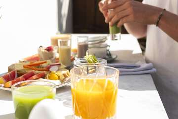 Breakfast area