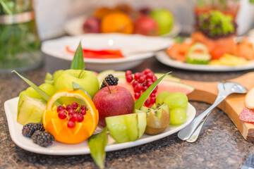 Breakfast buffet