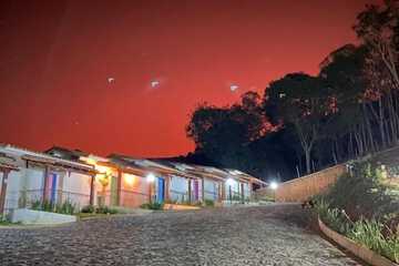 Front of property - evening/night