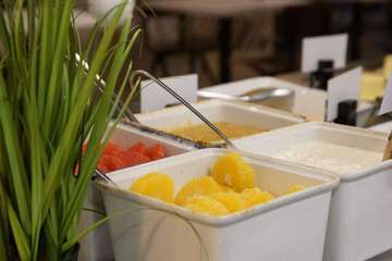 Breakfast area