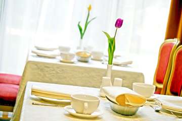 Breakfast area
