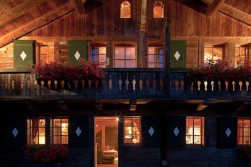 Front of property - evening/night