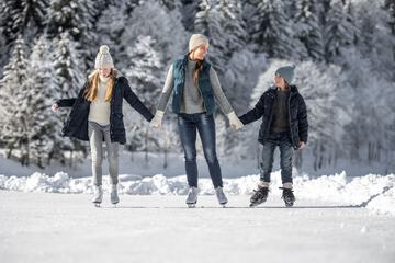 Ice skating