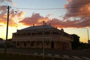 Hotel Front - Evening or Night