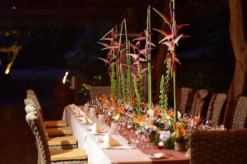 Indoor wedding