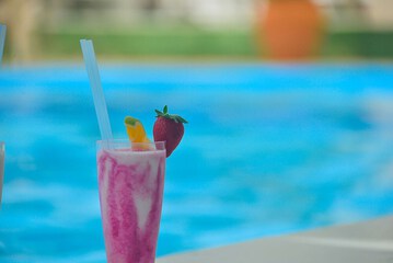 Poolside bar