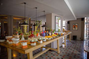 Breakfast buffet