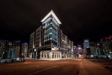 Front of property - evening/night